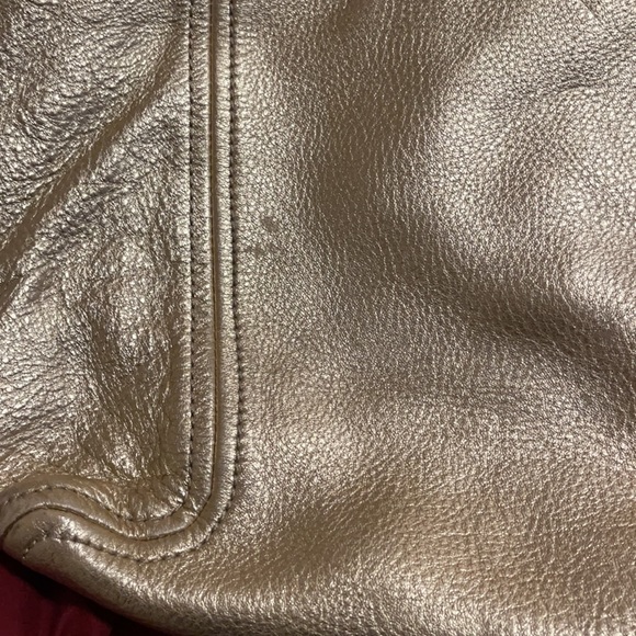 Gold Michael Kors Purse - Picture 6 of 6